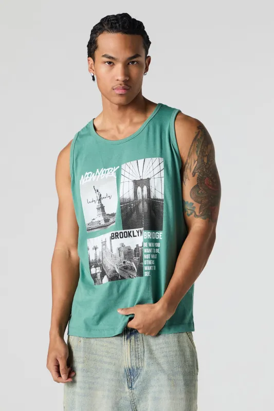Débardeur à imprimé New York sold by Urban Planet