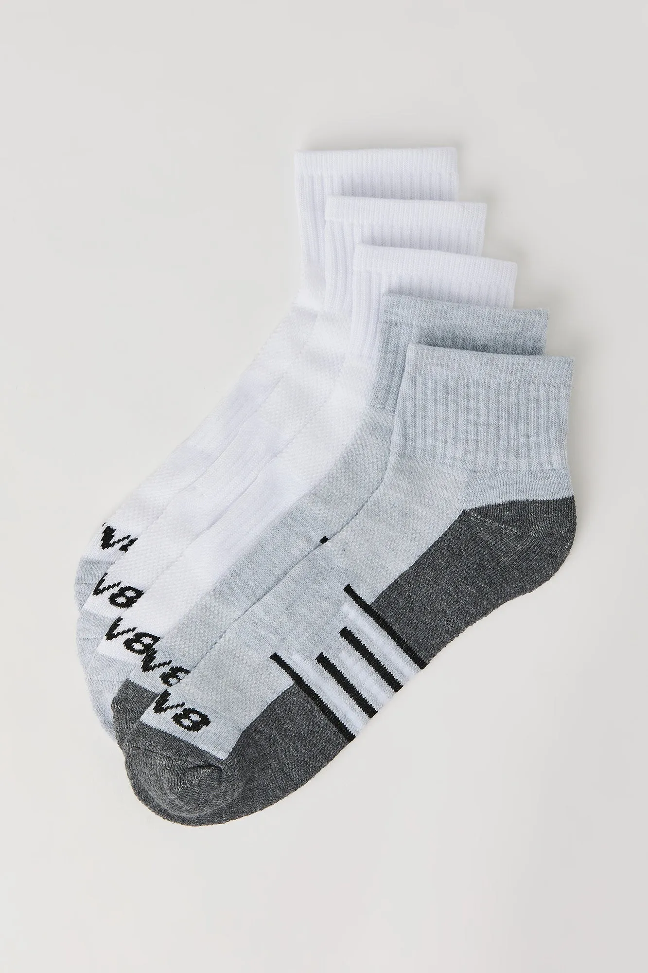Athletic Marled Quarter Socks (5 Pack) sold by Urban Planet