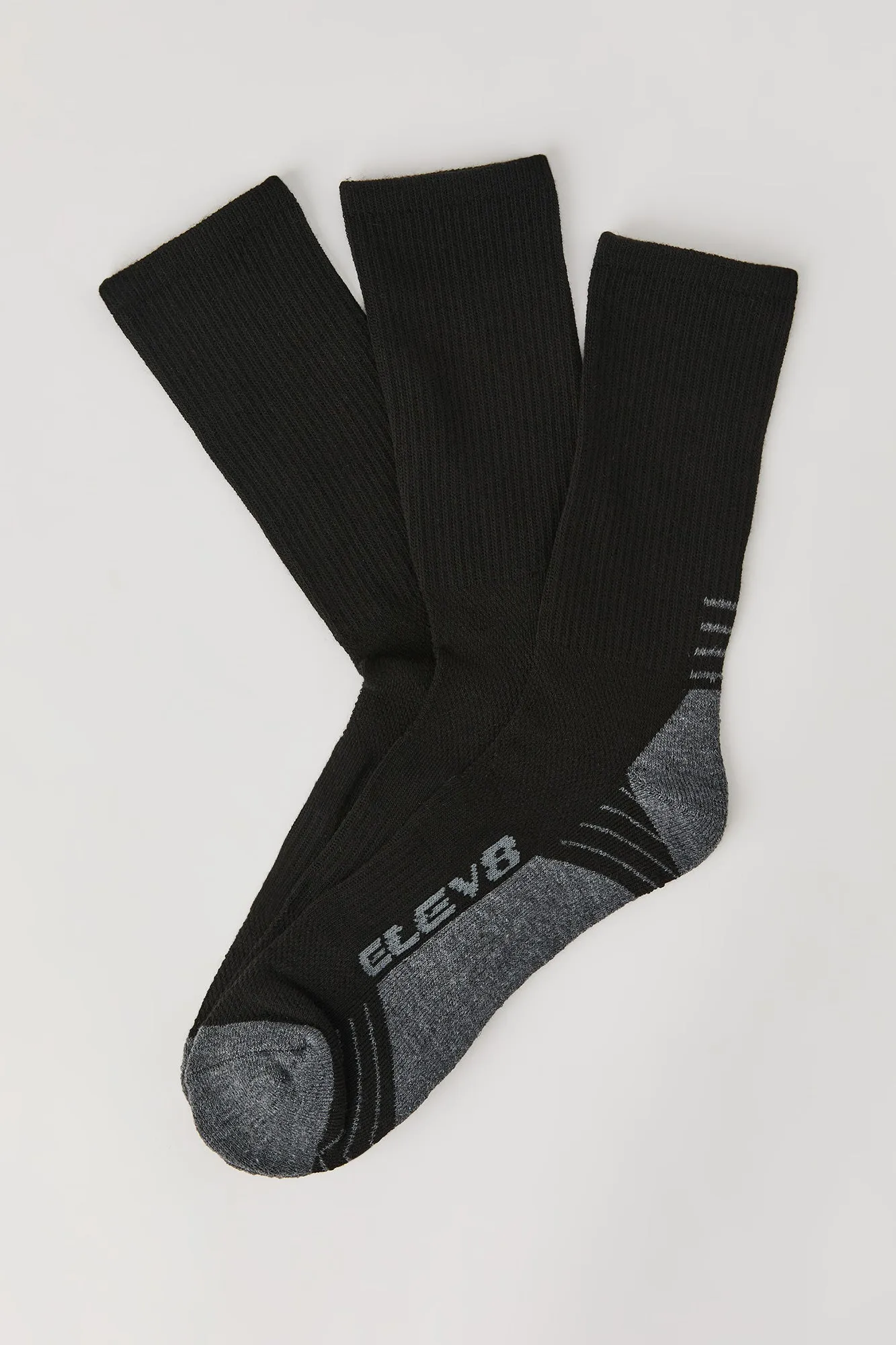 Athletic Crew Socks (3 Pack) sold by Urban Planet product image thumbnail 2
