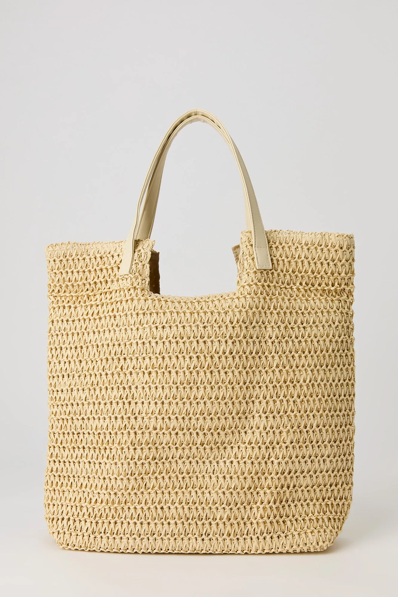 Straw Beach Bag sold by Urban Planet product image thumbnail 3