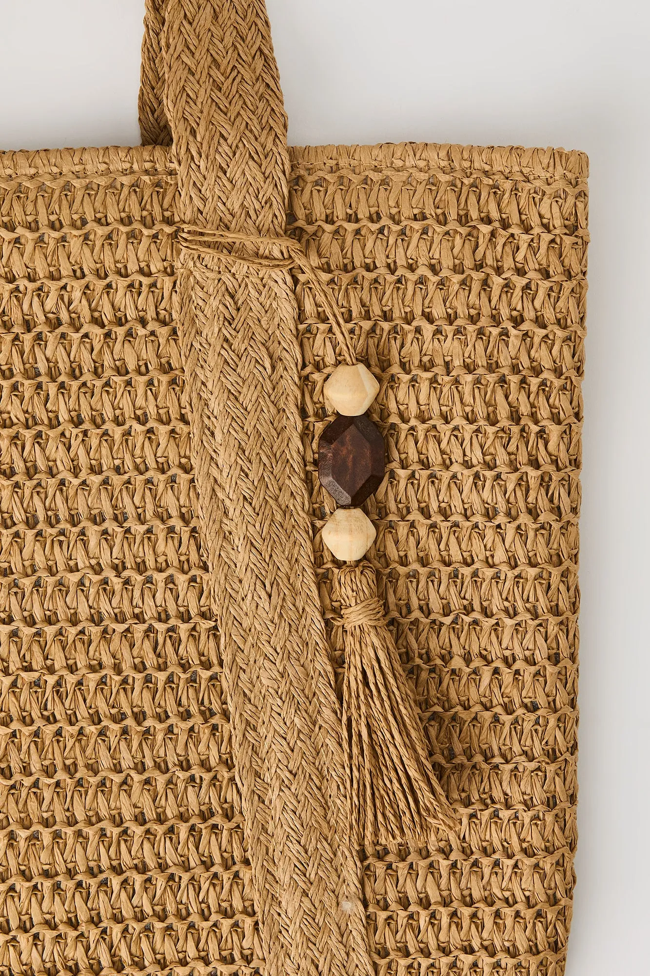 Straw Tote Bag sold by Urban Planet product image thumbnail 2