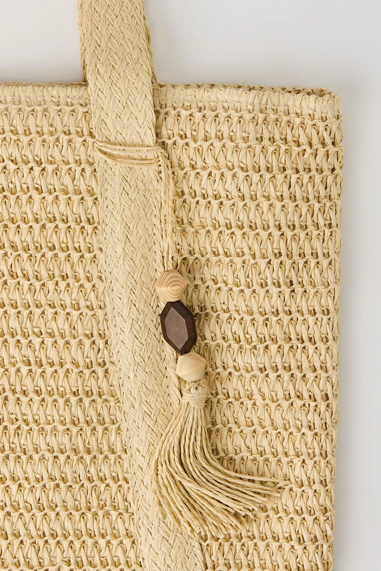 Straw Tote Bag sold by Urban Planet product image thumbnail 3