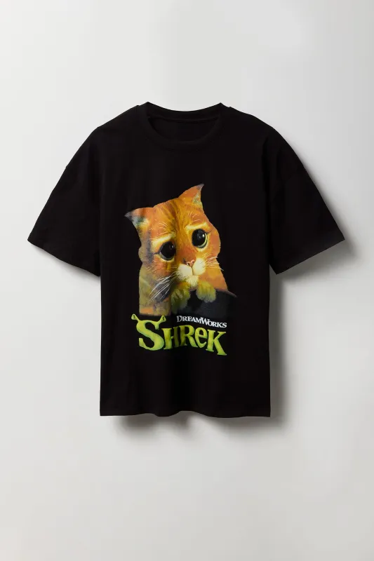 T-shirt à imprimé Puss in Boots sold by Urban Planet