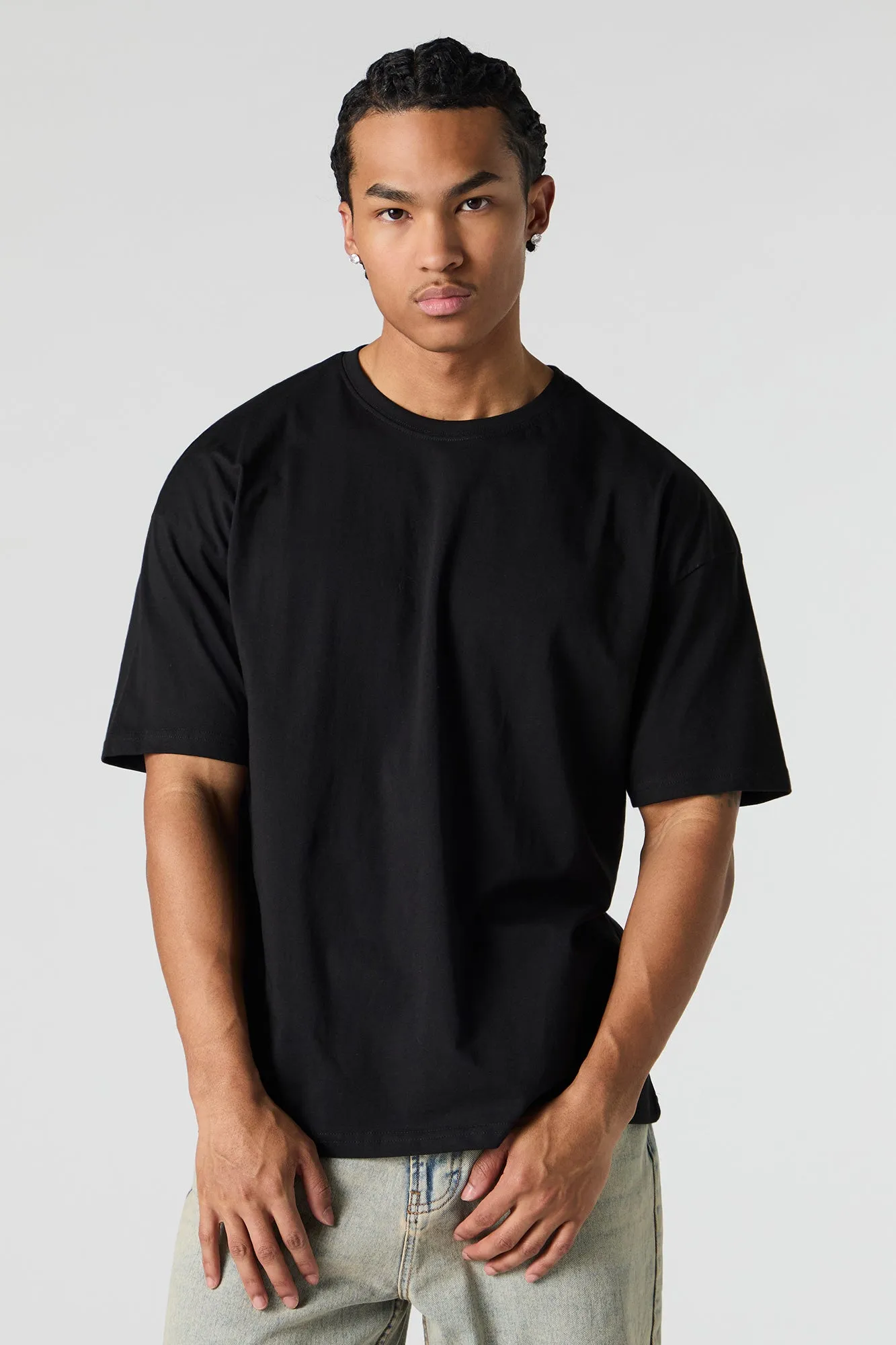 T-shirt ras du cou surdimensionné sold by Urban Planet product image thumbnail 4