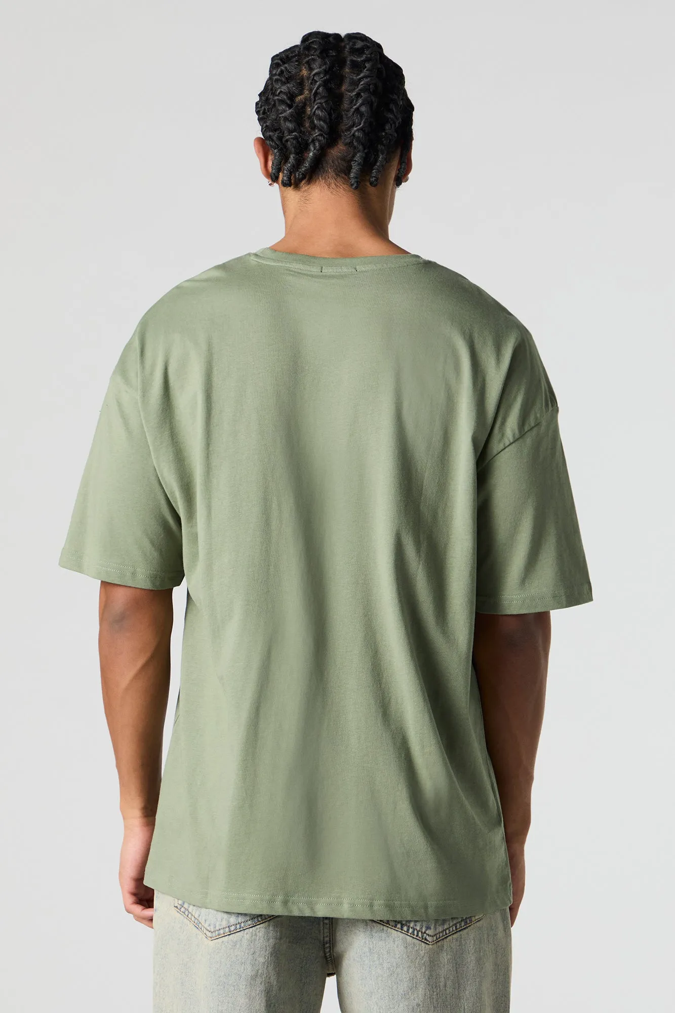 T-shirt ras du cou surdimensionné sold by Urban Planet product image thumbnail 2