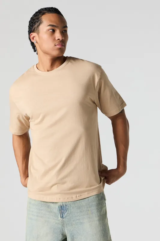 Curved Hem T-Shirt sold by Urban Planet