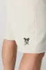 Graphic Fleece Jort sold by Urban Planet