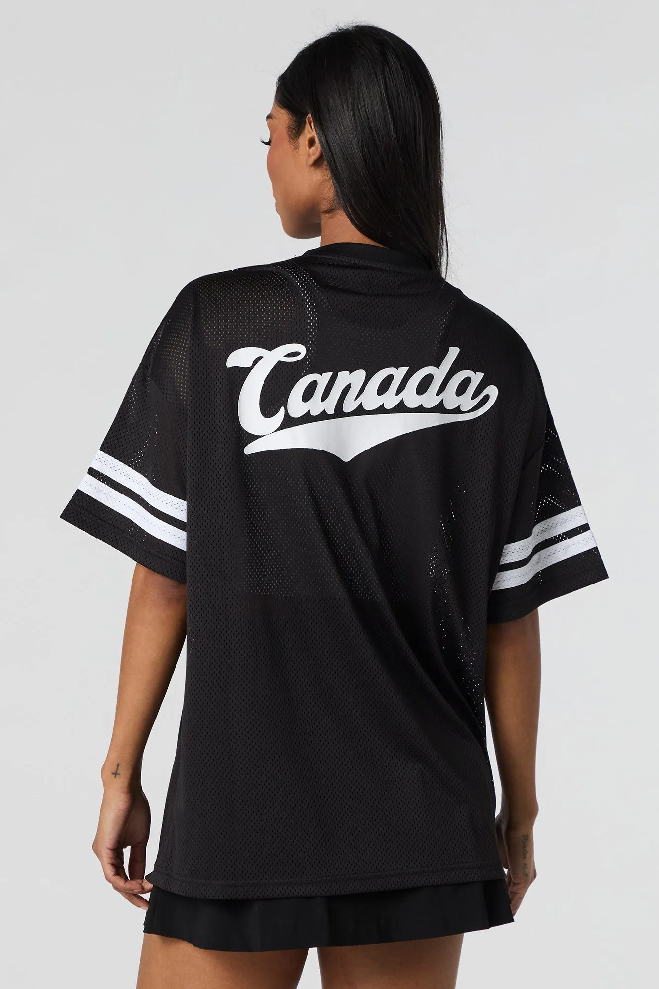 Jersey en filet à imprimé Canada Day sold by Urban Planet product image thumbnail 5