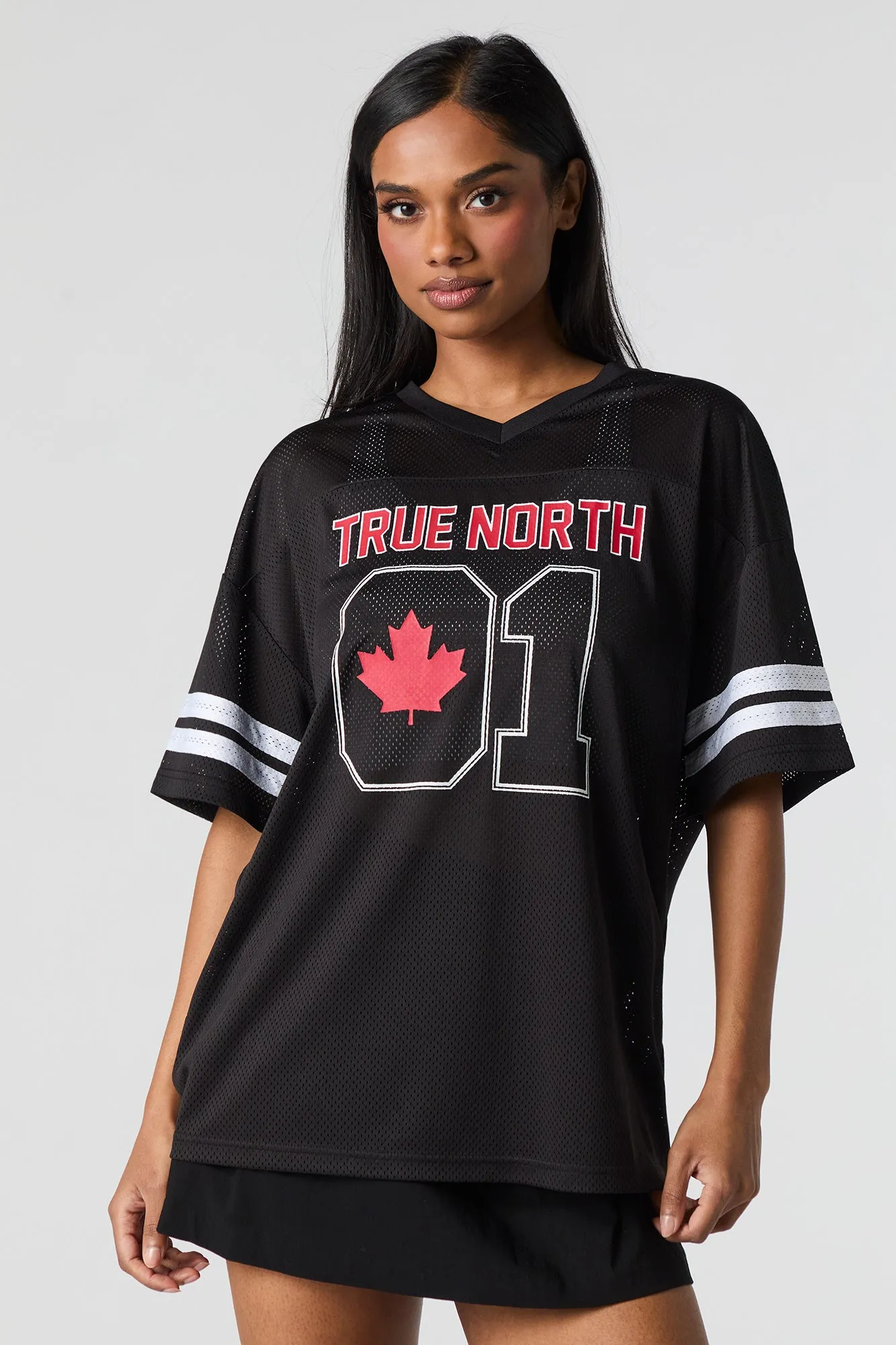 Jersey en filet à imprimé Canada Day sold by Urban Planet product image thumbnail 4