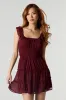 Chiffon Floral Flutter Sleeve Mini Dress sold by Urban Planet