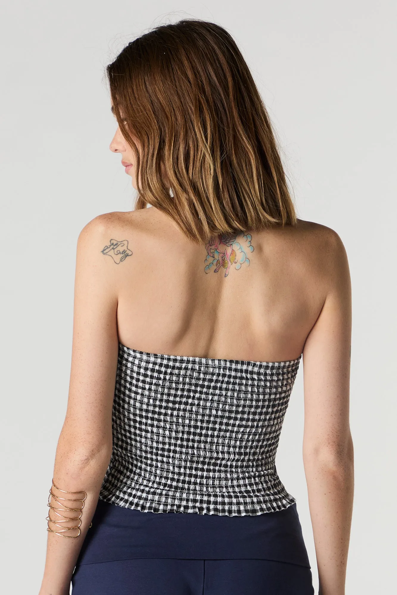 Smocked Tube Top sold by Urban Planet product image thumbnail 5