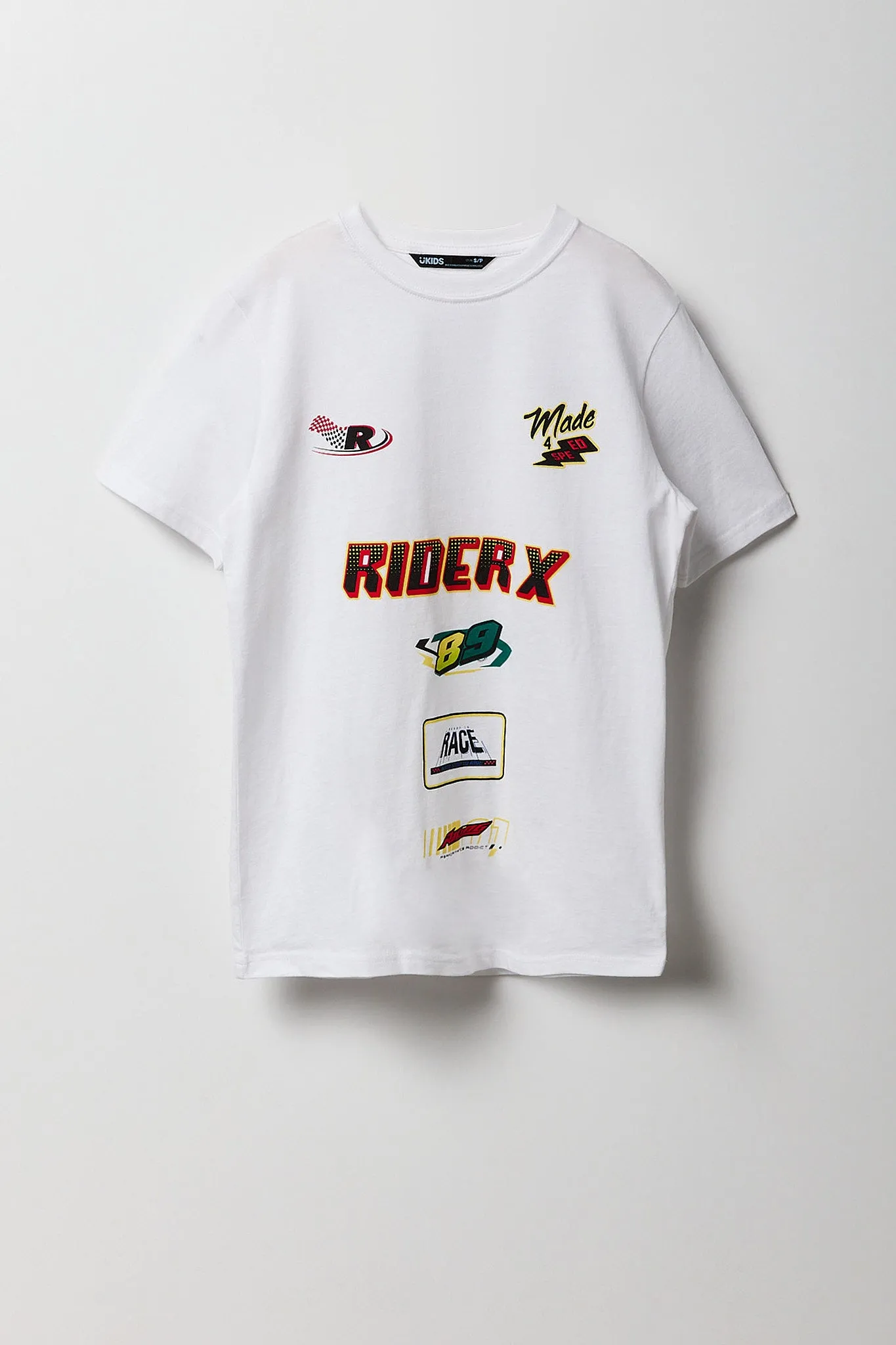 T-shirt à imprimé Rider X pour garçon sold by Urban Planet product image thumbnail 2
