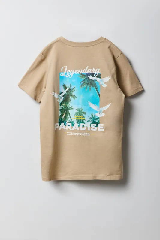 Boys Legendary Paradise Graphic T-Shirt sold by Urban Planet