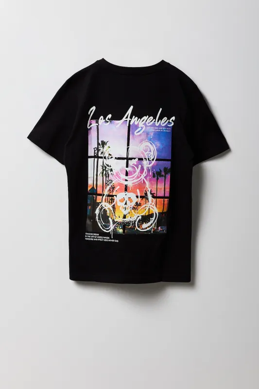 T-shirt à imprimé LA Bear pour garçon sold by Urban Planet