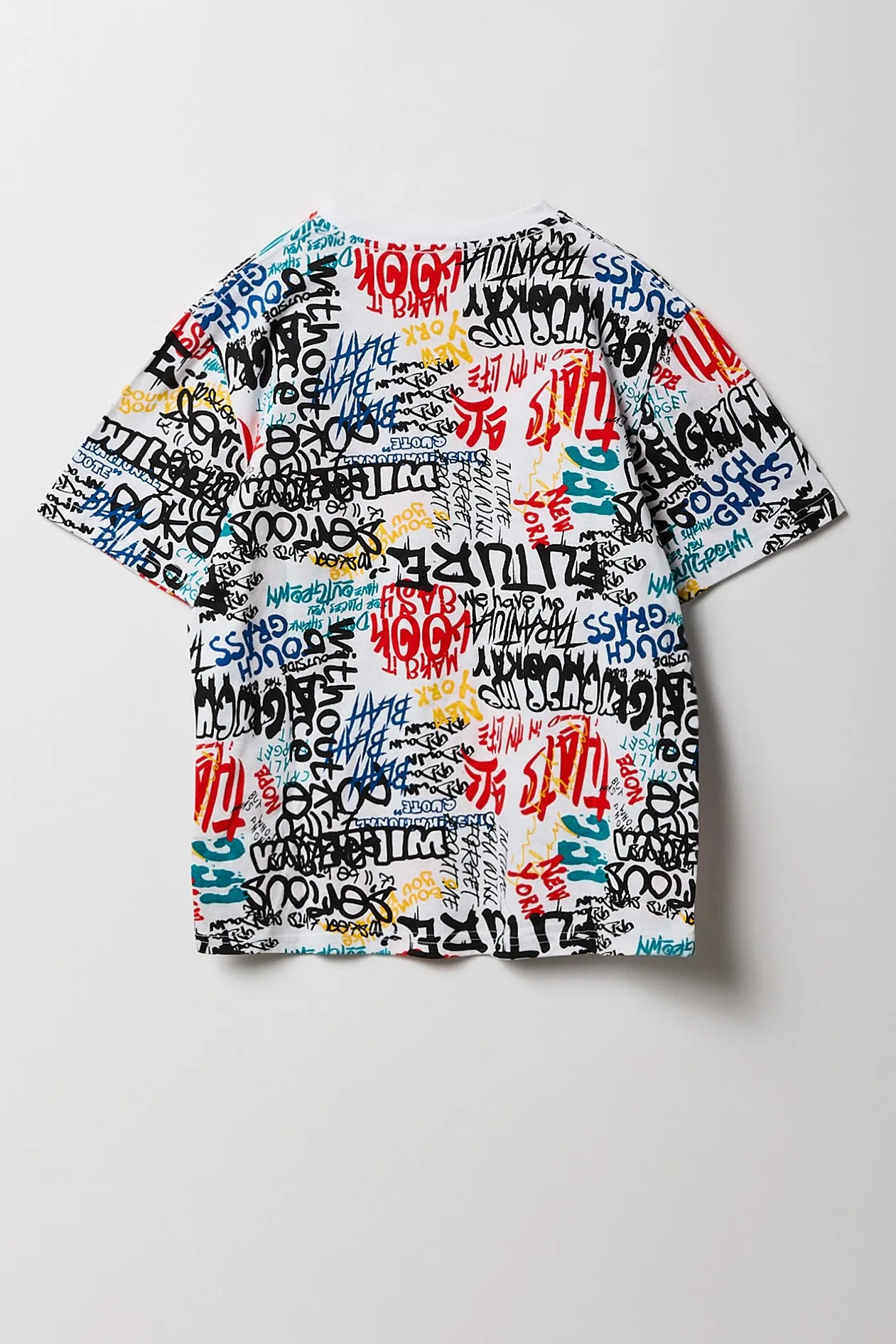Boys Graffiti Printed T-Shirt sold by Urban Planet product image thumbnail 2