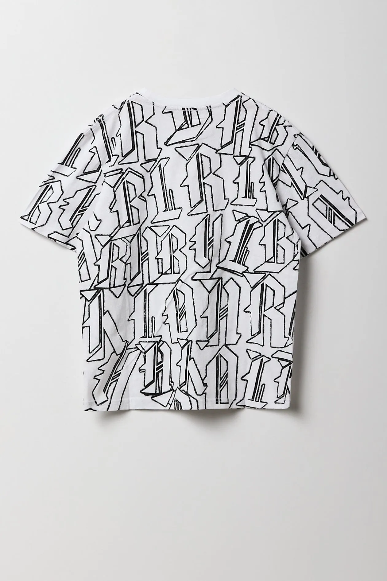 Boys Block Letter Printed T-Shirt sold by Urban Planet product image thumbnail 2