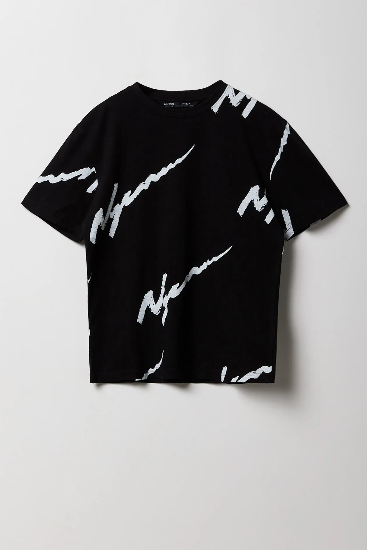 T-shirt à imprimé Squiggle pour garçon sold by Urban Planet product image thumbnail 3