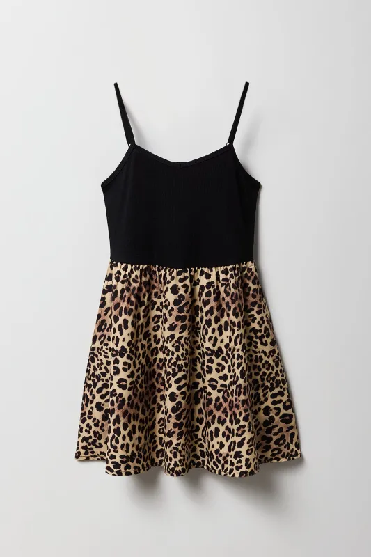 Robe-camisole deux-tons pour fille sold by Urban Planet