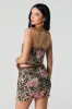 Mesh Lace Trim Mini Skirt sold by Urban Planet