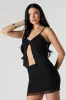 Mesh Lace Trim Mini Skirt sold by Urban Planet