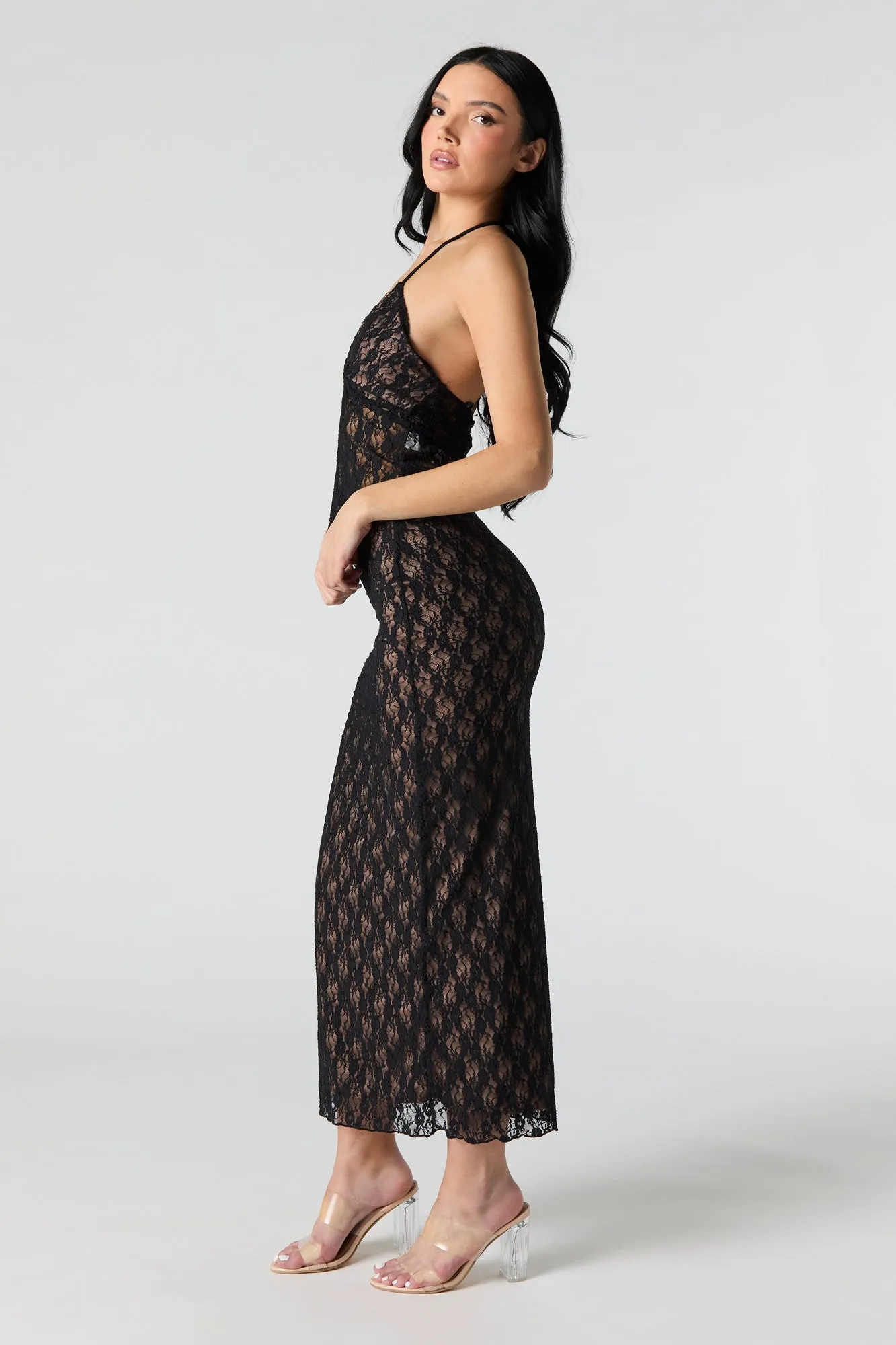 Floral Lace Midi Skirt sold by Urban Planet product image thumbnail 2