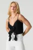 Lace Tie Front Flyaway Tank sold by Urban Planet