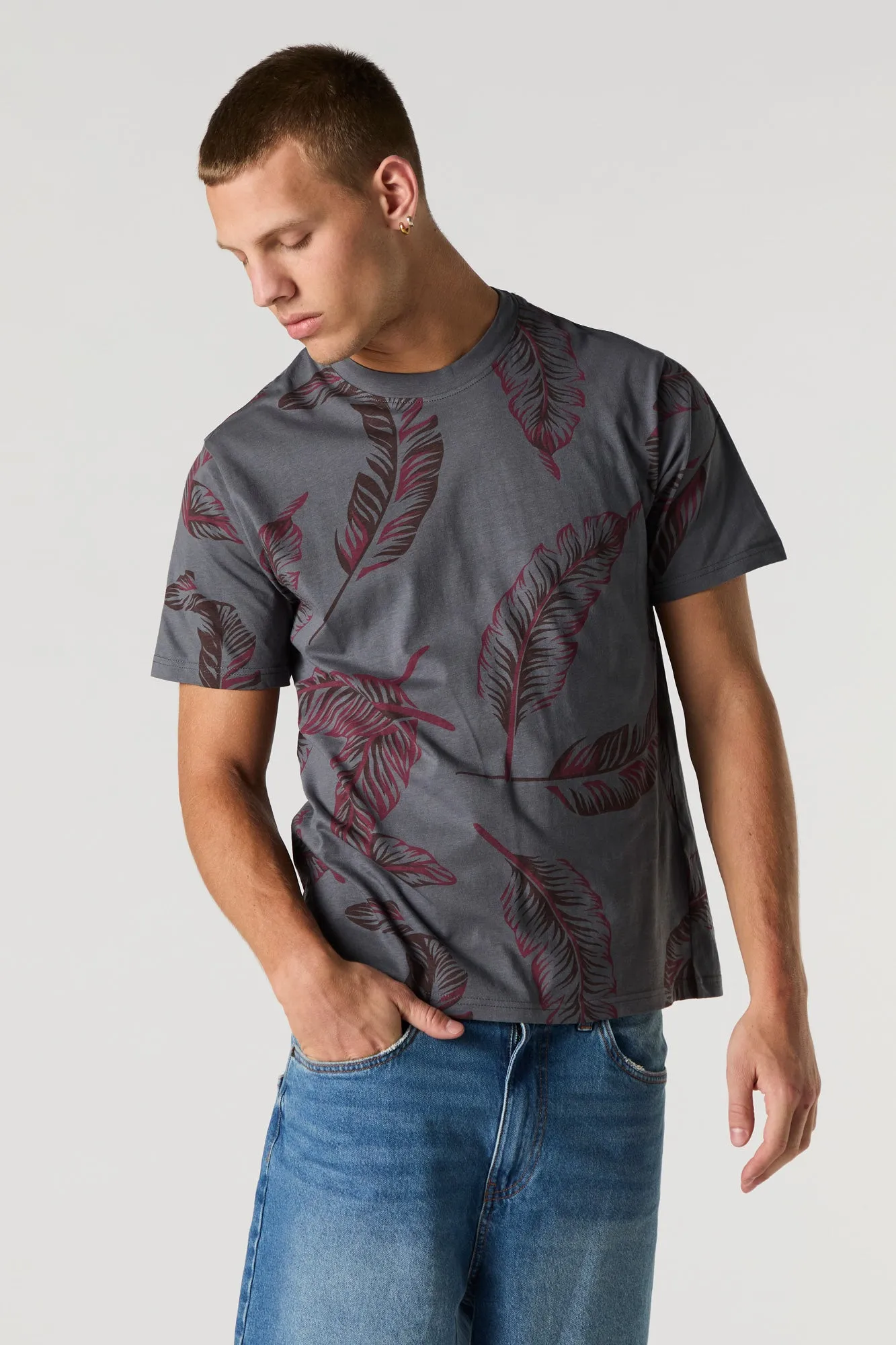 Summer Print T-Shirt sold by Urban Planet