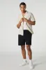 Short mi-long uni à taille coulissante sold by Urban Planet