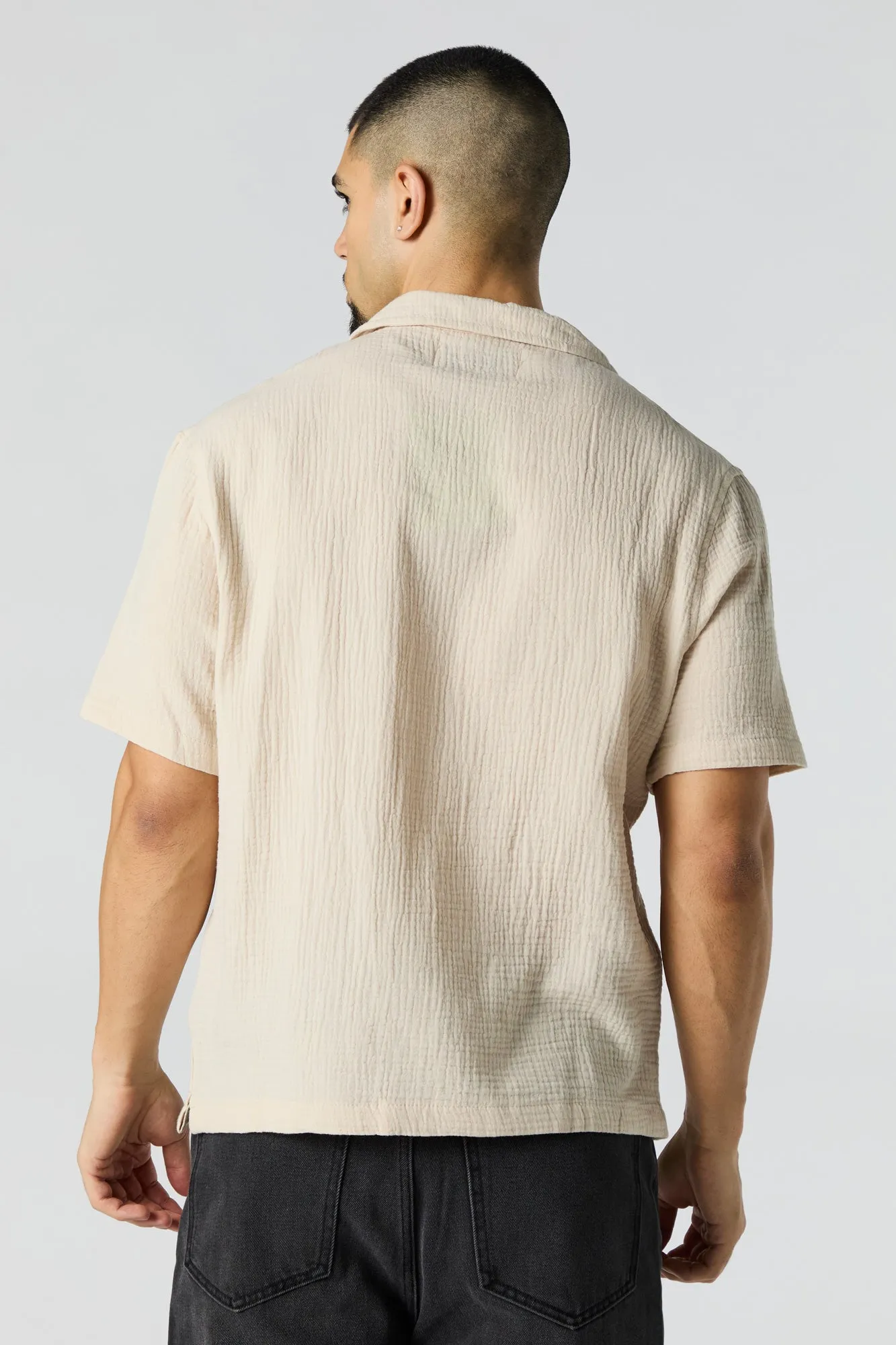 Haut boutonné texturé sold by Urban Planet product image thumbnail 5