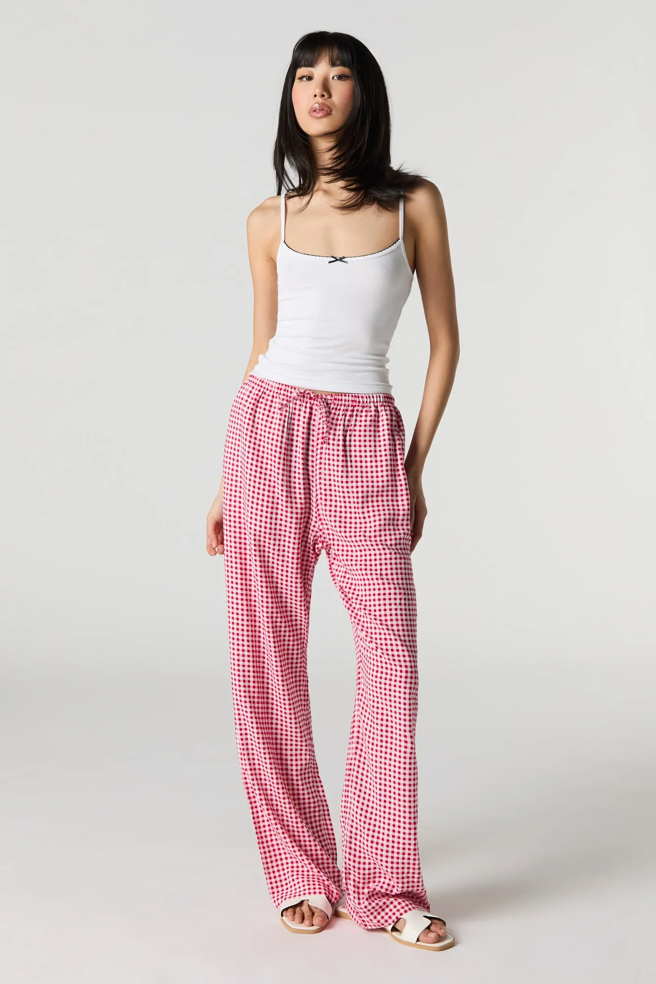 Drawstring Wide Leg Pant sold by Urban Planet