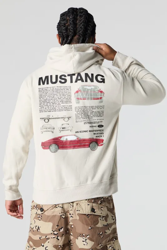 Ford Mustang Graphic Fleece Hoodie sold by Urban Planet