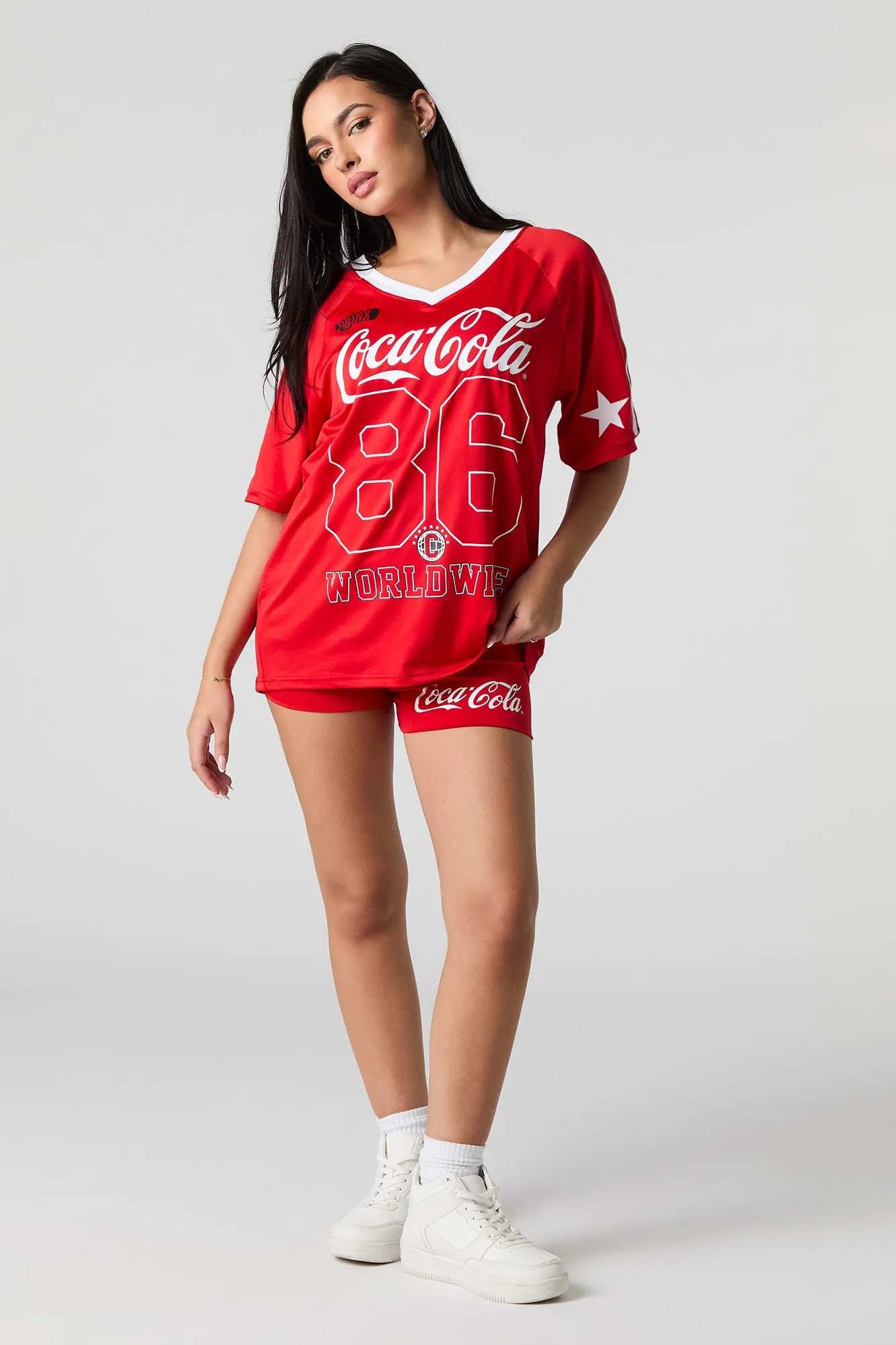 Contour Coca-Cola Graphic Jersey sold by Urban Planet product image thumbnail 3