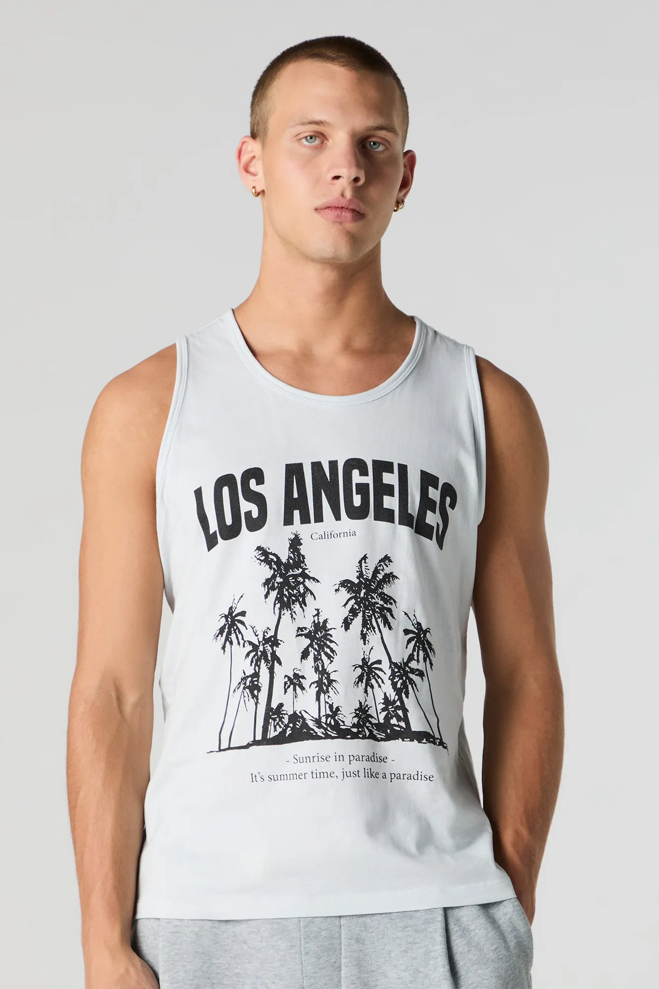 LA California Graphic Tank sold by Urban Planet