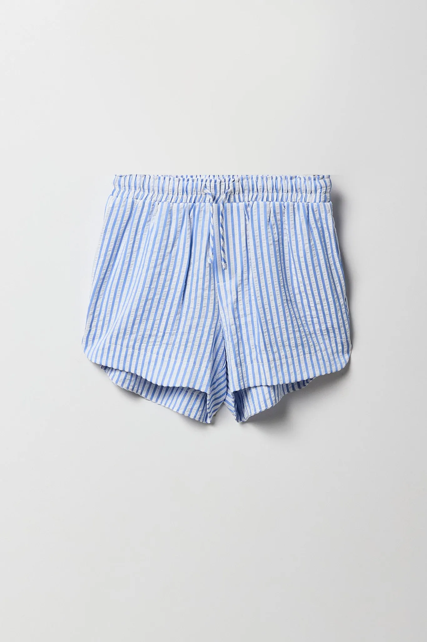 Short texturé rayé à taille coulissante pour fille sold by Urban Planet