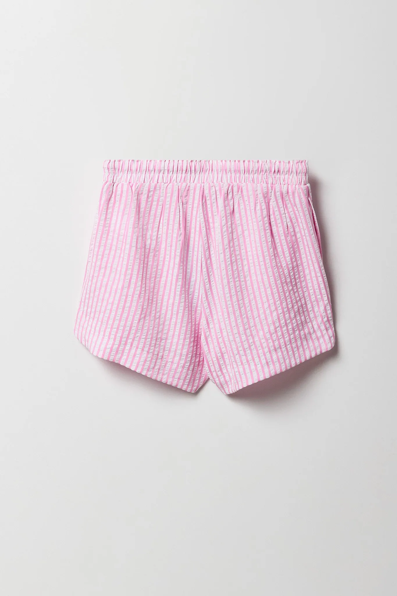 Short texturé rayé à taille coulissante pour fille sold by Urban Planet product image thumbnail 4