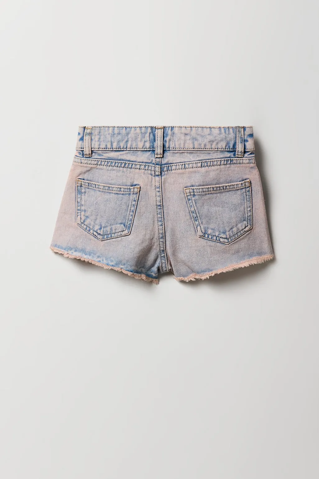 Short de plage délavé rose pour fille sold by Urban Planet product image thumbnail 2