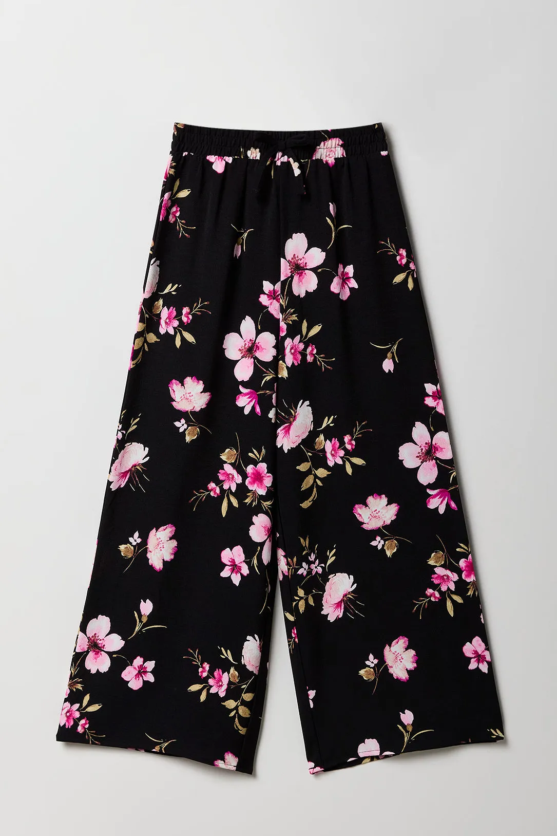 Girls Floral Flowy Wide Leg Pant sold by Urban Planet product image thumbnail 5
