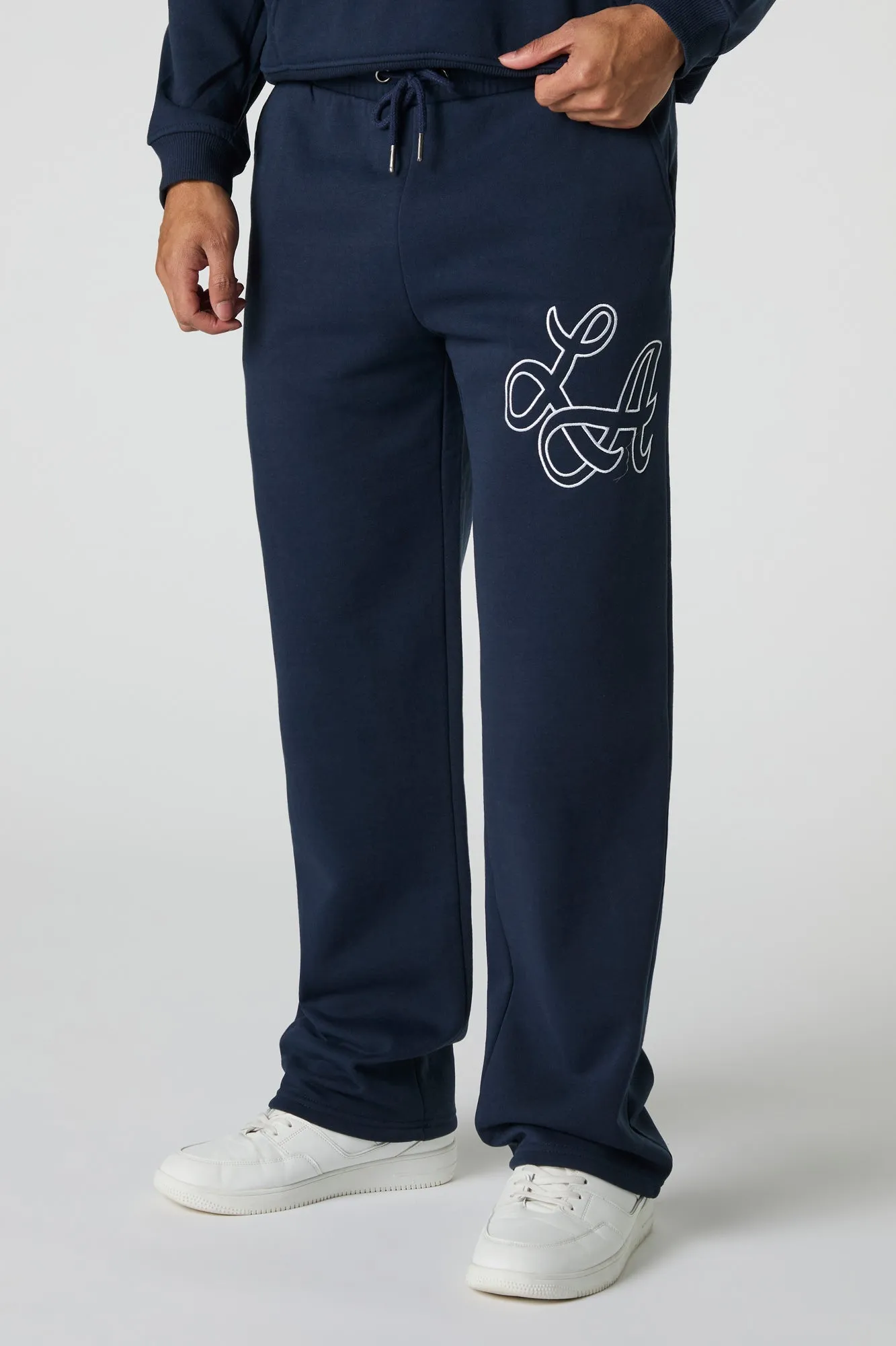 LA Embroidered Fleece Sweatpant sold by Urban Planet