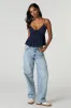 Débardeur de style nuisette volanté avec encolure en V sold by Urban Planet