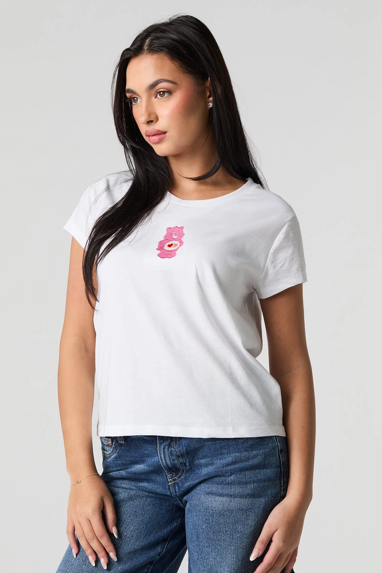 Care Bears Embroidered Graphic T-Shirt sold by Urban Planet product image thumbnail 2