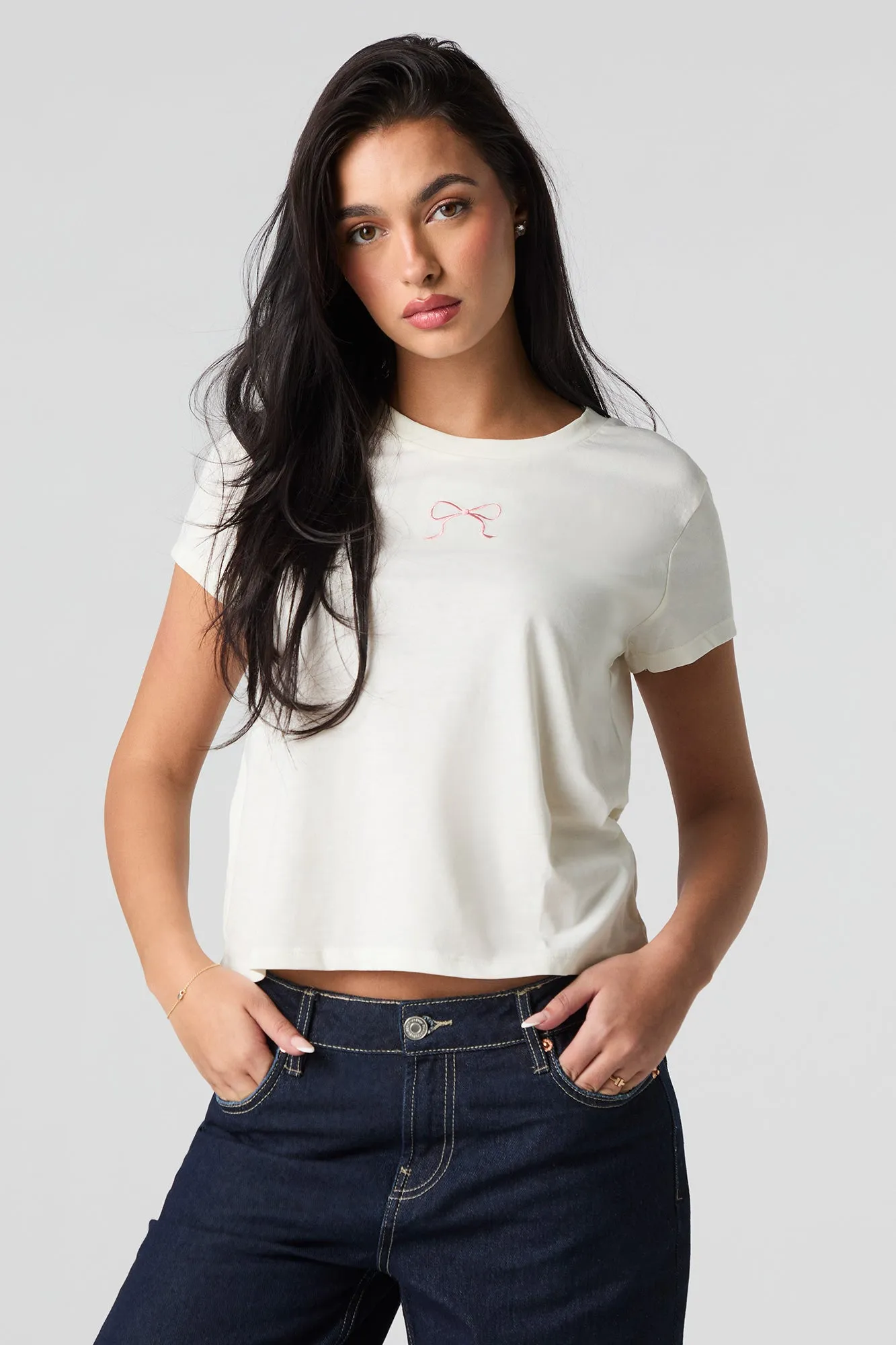 Disney Princesses Embroidered Graphic T-Shirt sold by Urban Planet product image thumbnail 2