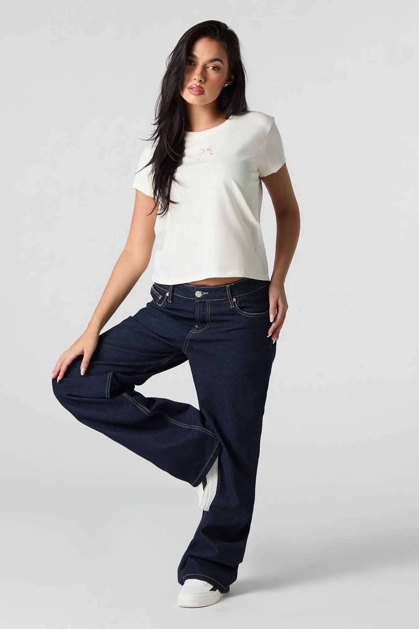 Disney Princesses Embroidered Graphic T-Shirt sold by Urban Planet product image thumbnail 3