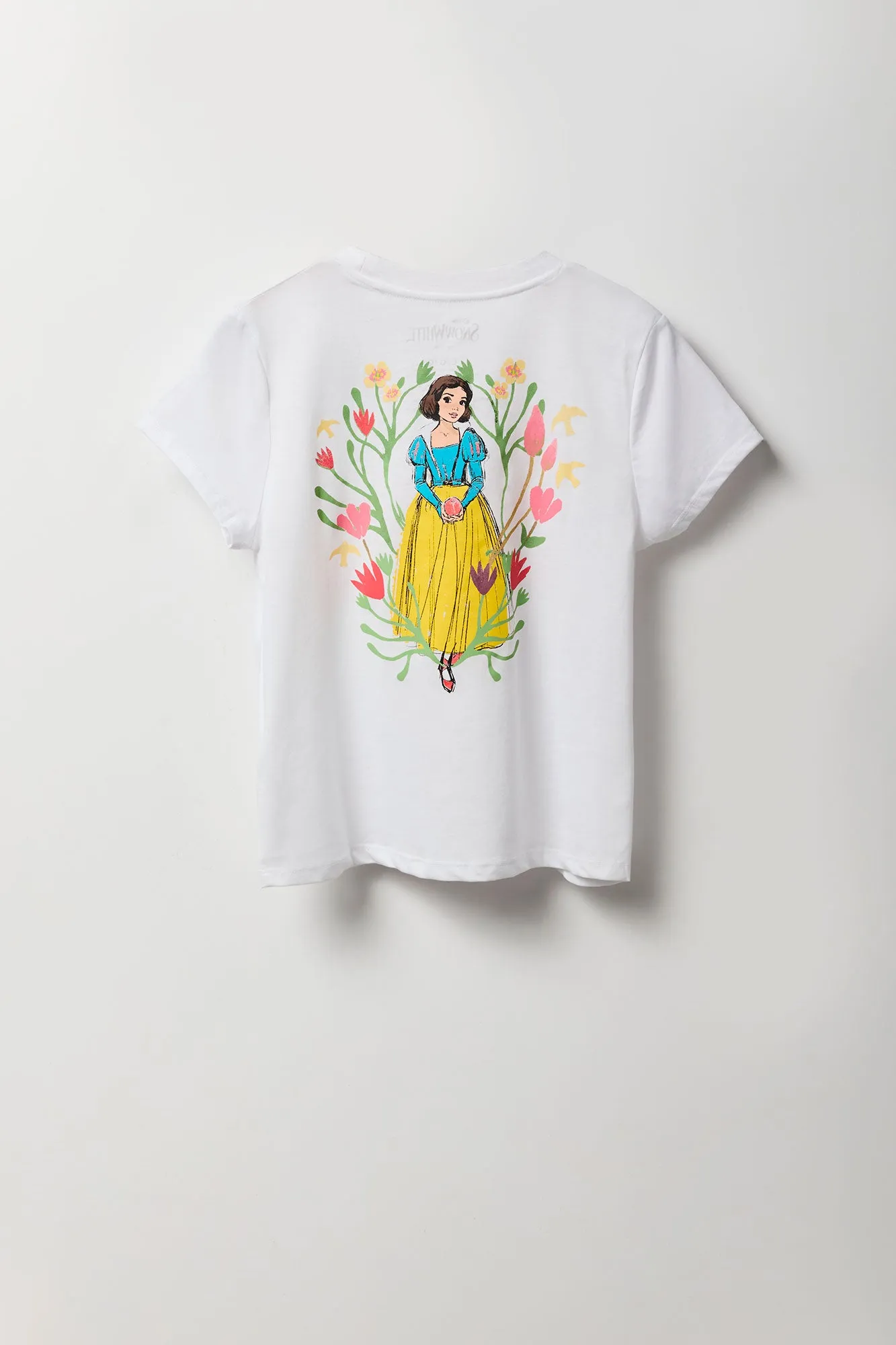 Snow White Embroidered Graphic T-Shirt sold by Urban Planet product image thumbnail 4