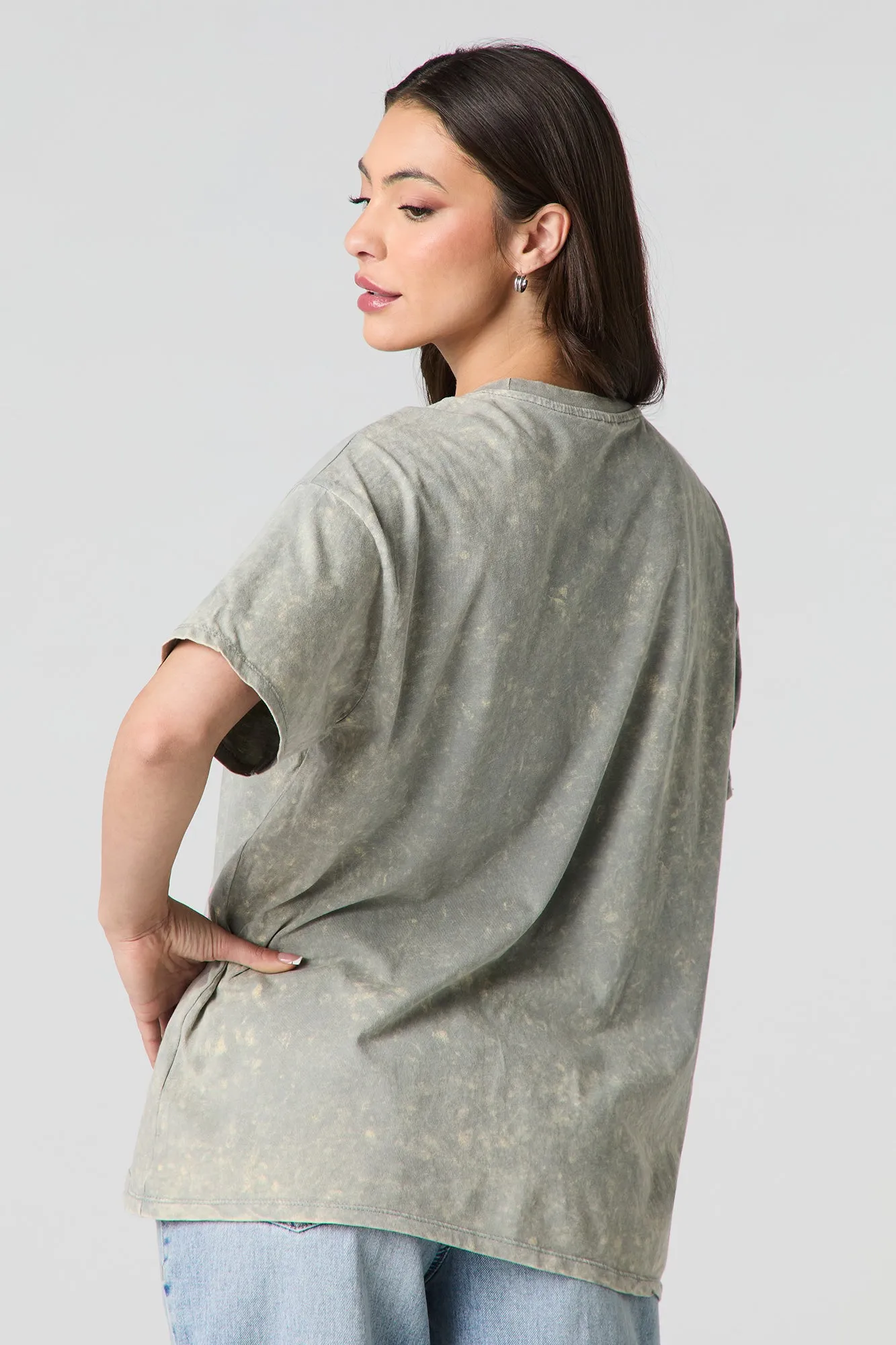 T-shirt de coupe garçonne à imprimé Hot Wheels™ Twin Mill sold by Urban Planet product image thumbnail 3