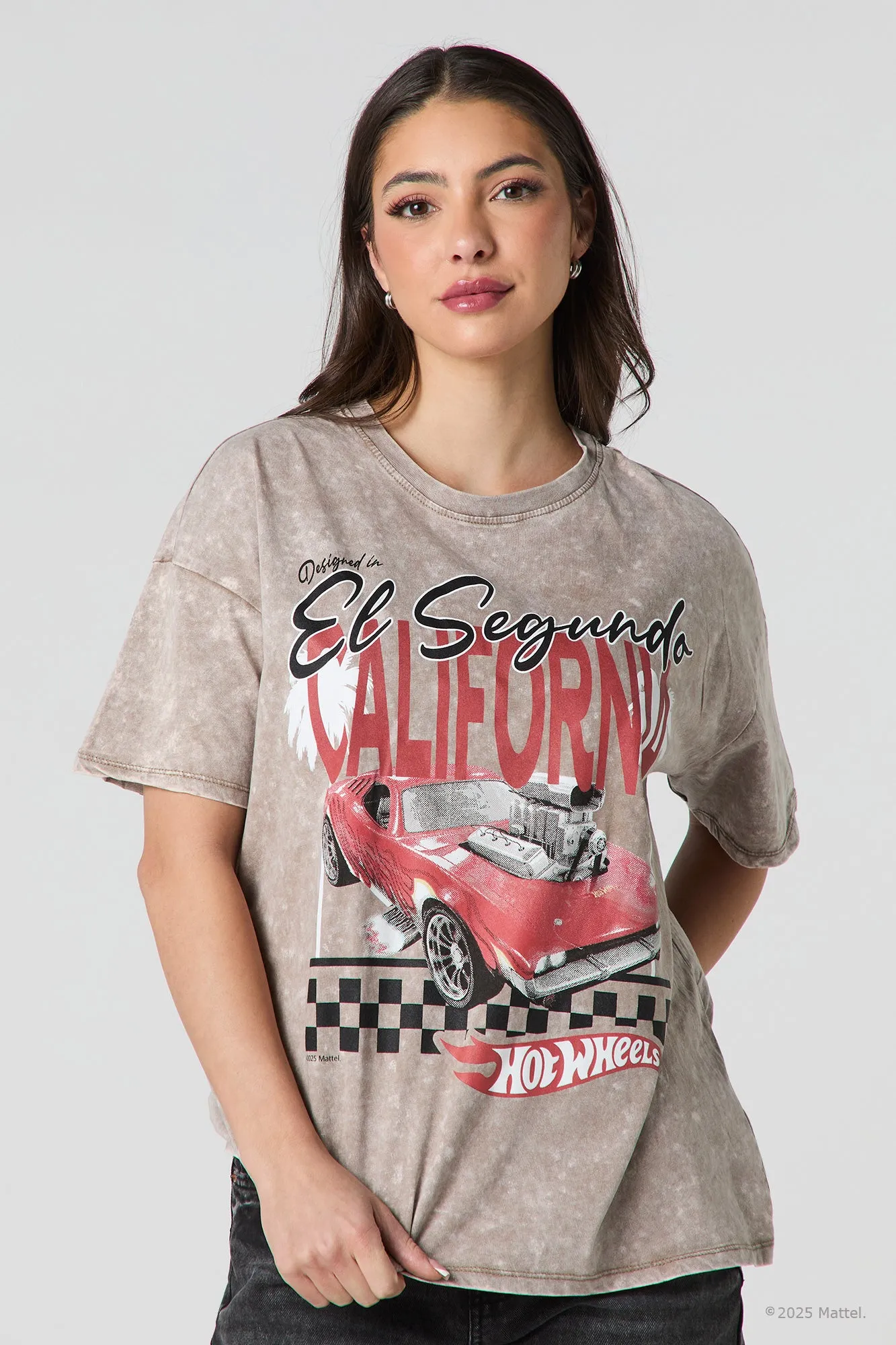Hot Wheels™ El Segundo Graphic Boyfriend T-Shirt sold by Urban Planet