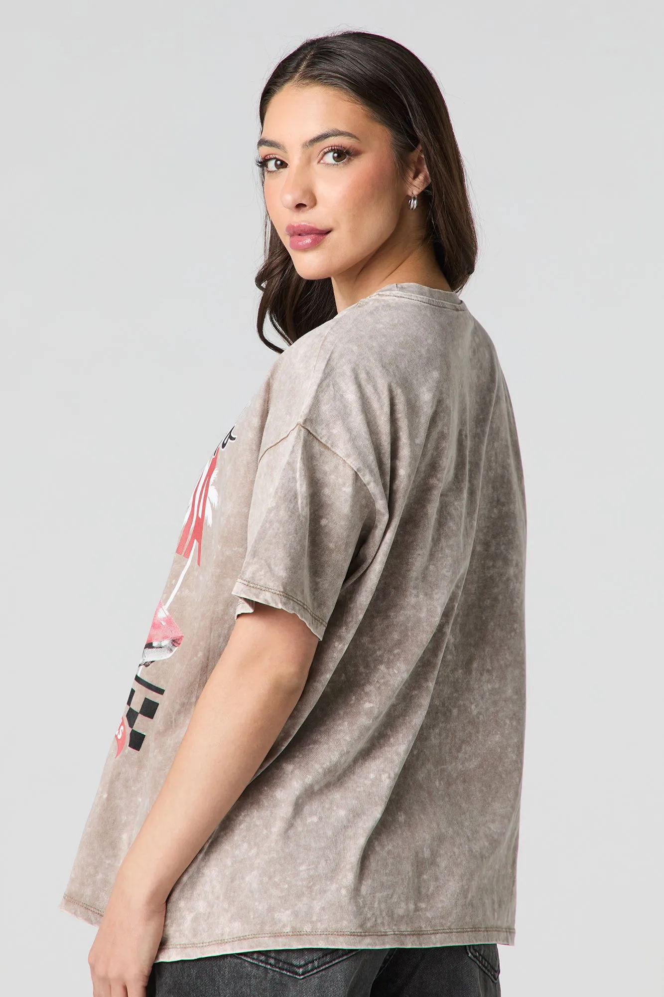 Hot Wheels™ El Segundo Graphic Boyfriend T-Shirt sold by Urban Planet product image thumbnail 2