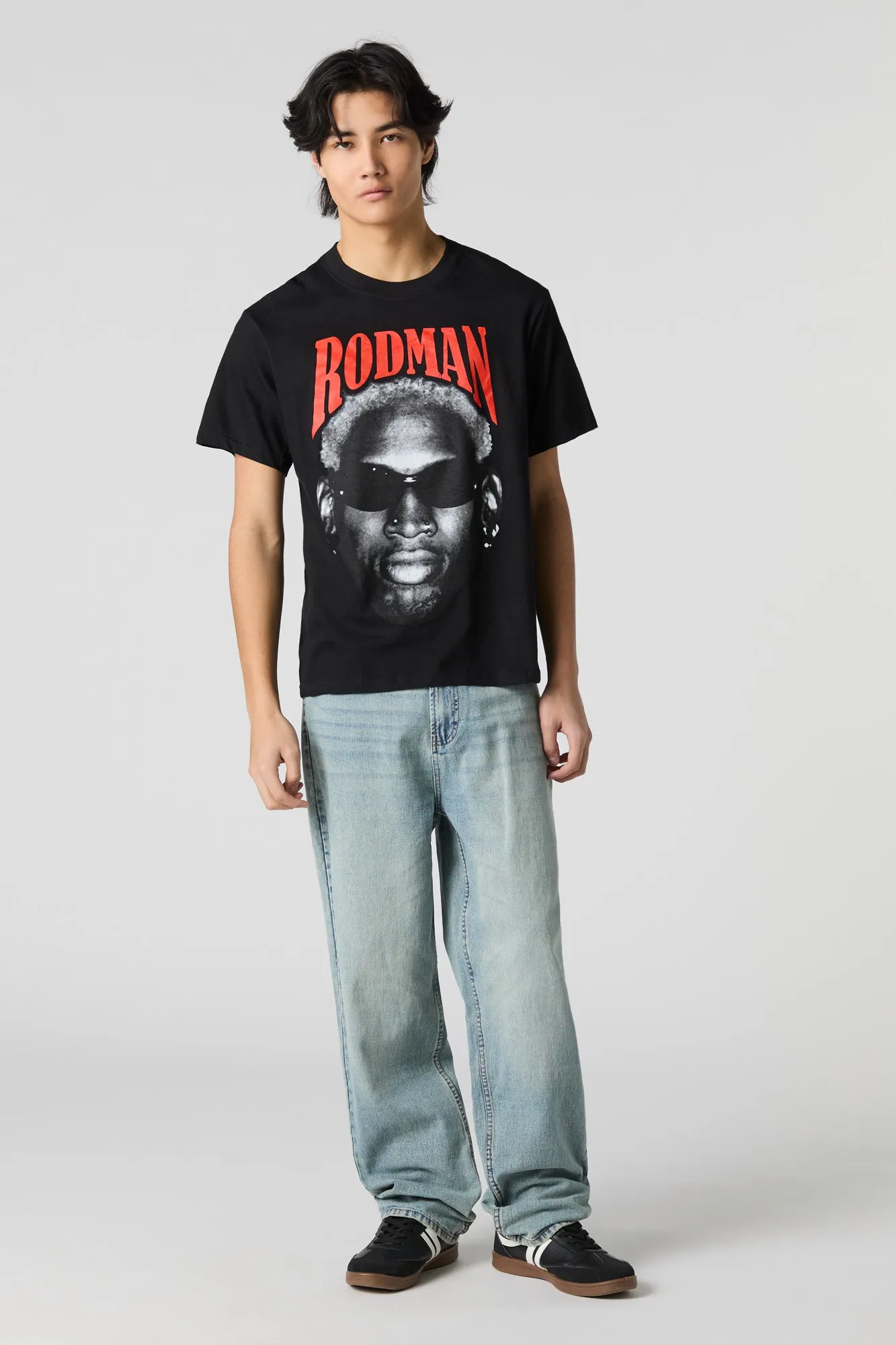 Rodman Graphic T-Shirt sold by Urban Planet product image thumbnail 3
