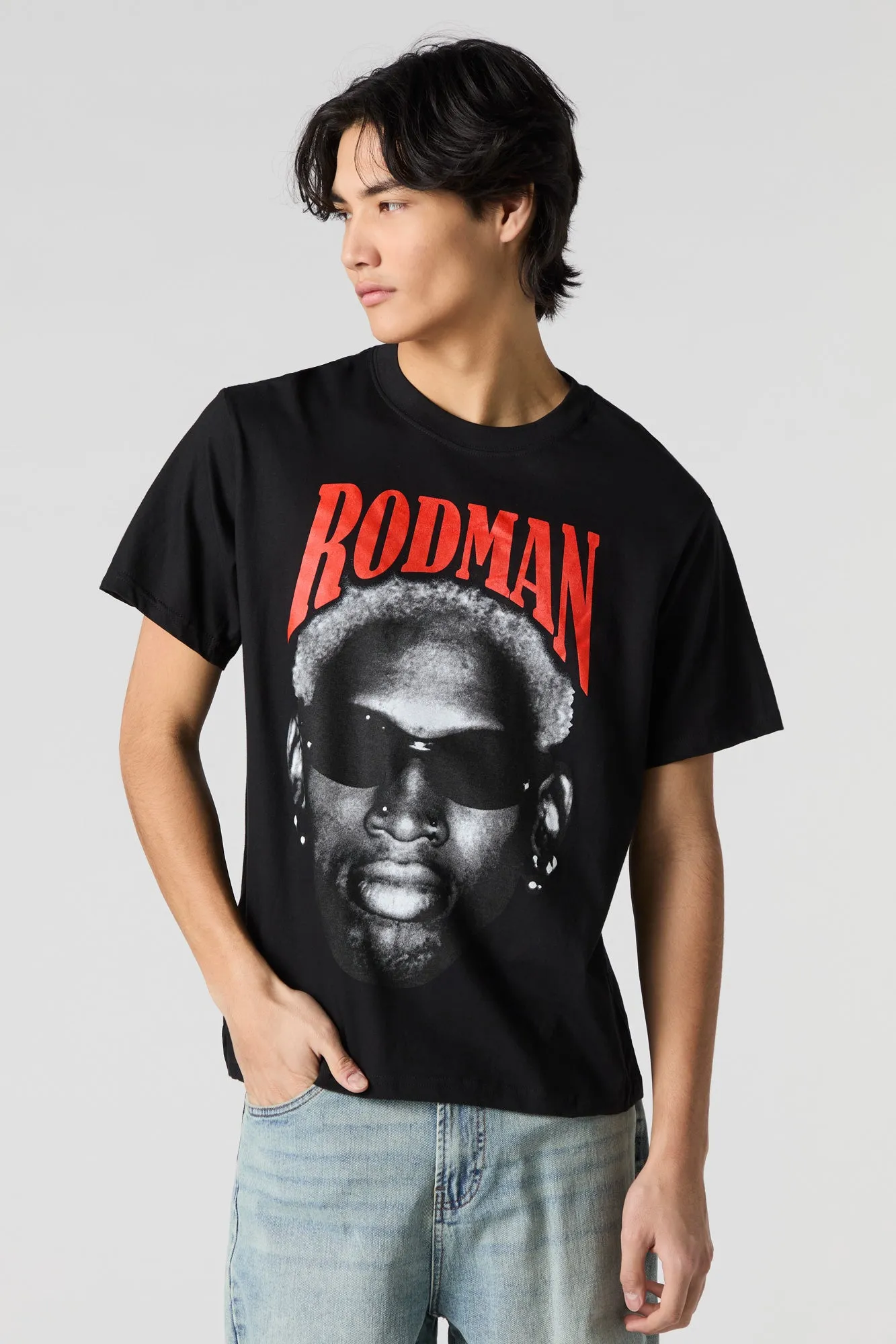 T-shirt à imprimé Rodman sold by Urban Planet