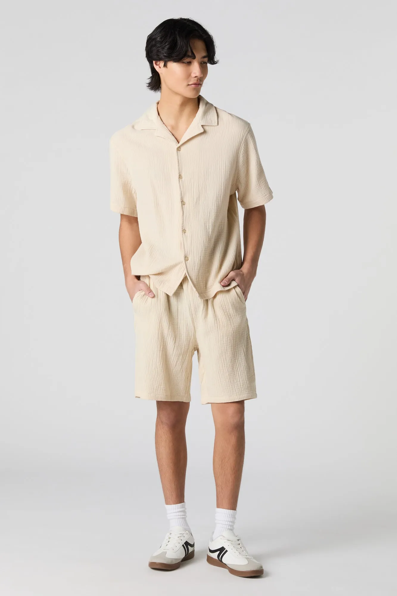 Crinkle Drawstring Short sold by Urban Planet product image thumbnail 2