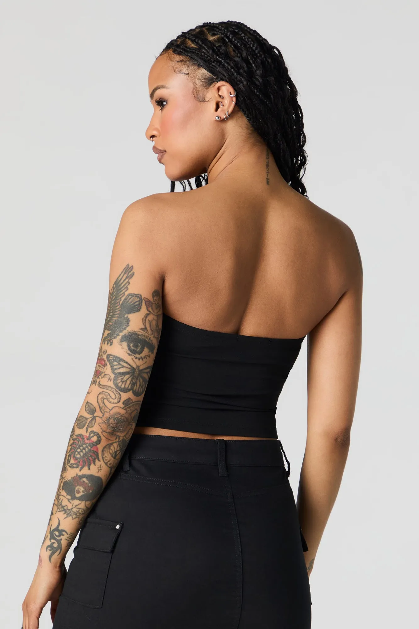 Cropped Tube Top sold by Urban Planet product image thumbnail 5